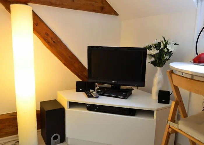 Studio Apartment White